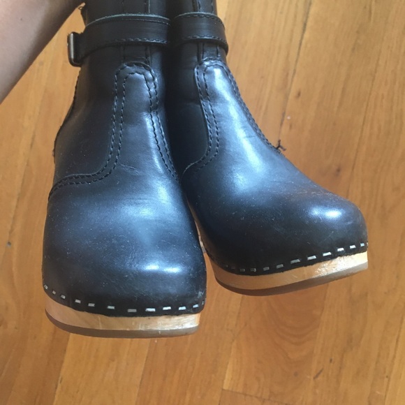 Swedish Hasbeens Jodhpur Ankle Boots Black size 35 - Picture 6 of 8